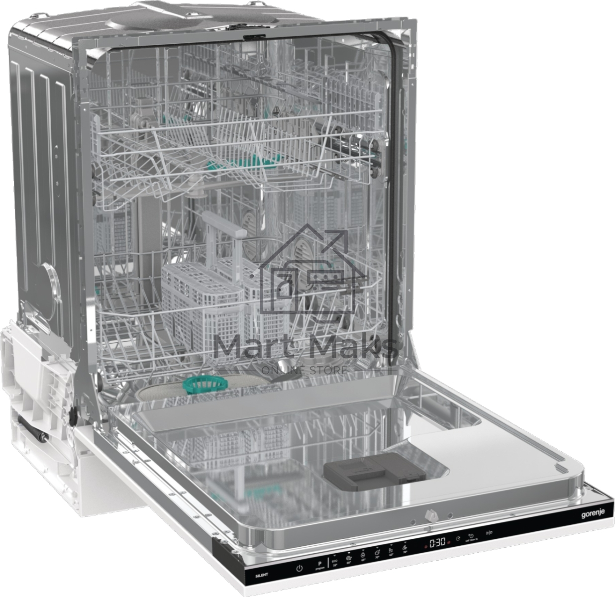 Встраиваемая посудомоечная машина Gorenje GV642E90, черный, 59.8 см, 13 компл., 47 дБ, класс A++