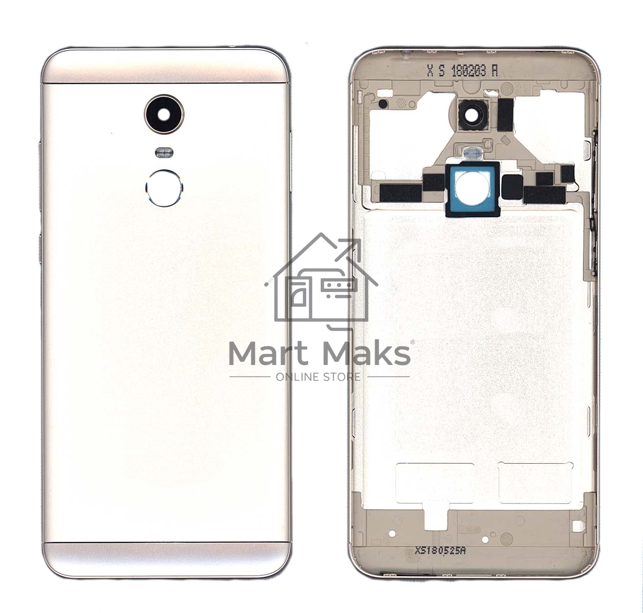 Задняя крышка для Xiaomi Redmi 5 Plus  золотая