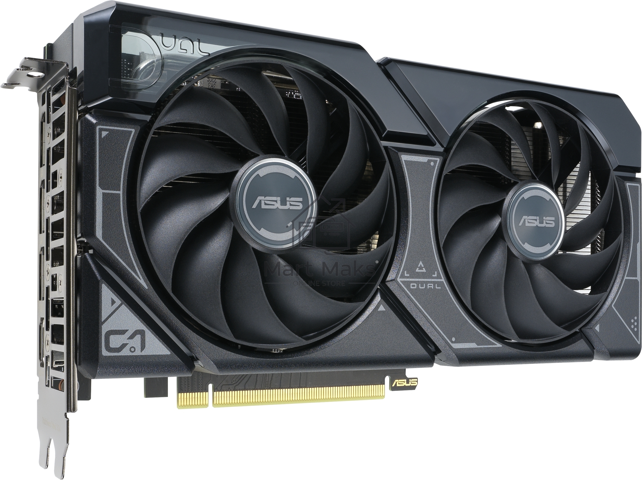 Видеокарта Asus DUAL-RTX4060TI-O8G-EVO NVIDIA GeForce RTX 4060TI 8Gb PCI-E 4.0 128bit GDDR6 2565/18000 HDMIx1 DPx3 HDCP Ret