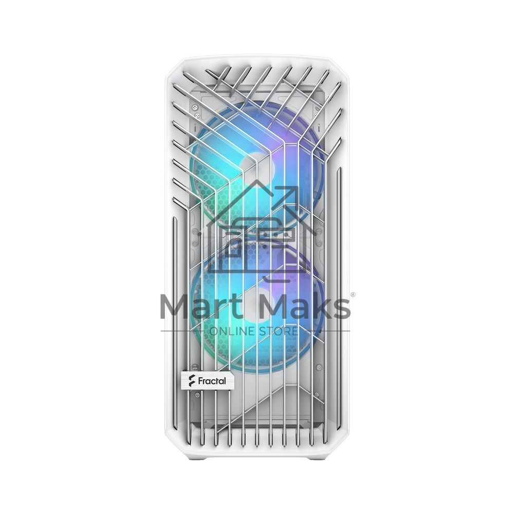 Корпус ПК без блока питания Fractal Design Torrent RGB TG Clear Tint, Full-Tower, 2x180mm + 3x140mm RGB, 2xUSB-A 3.2 + 1xUSB 3.2 Type-C E-ATX, SSI-CEB, SSI-EEB, ATX, mATX, mITX White