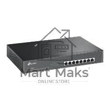 Коммутатор TP-Link TL-SG1008MP 8-портовый настольный/монтируемый в стойку гигабитный коммутатор с 8 портами PoE+