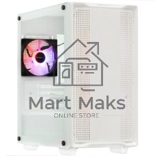 Компьютерный корпус DeepCool CC360 ARGb (R-CC360-BKAPM3-G-1) (mATX, без БП, 2xUSB, с окном)