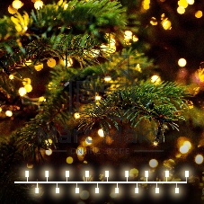 400-004 / гирлянда бытовая электрическая нить / теплый белый