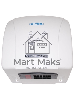 Сушилка для рук G-TEQ 8851 PW 1500Вт 16м/сек пластик белый