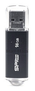 Флешка USB R/W R/W 16Gb Ultima II-I Series SP016GBUF2M01V1K USB2.0 черный