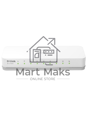 Сетевое оборудование D-Link DES-1008C/A1A Неуправляемый коммутатор с 8 портами 10/100Base-TX