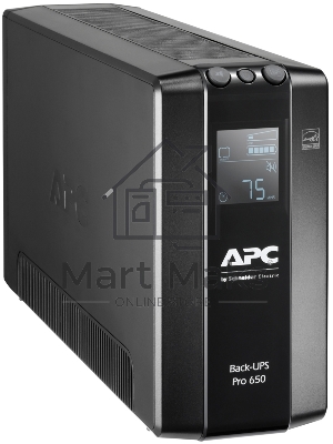 Источник бесперебойного питания APC Back-UPS Pro BR 650VA/390W