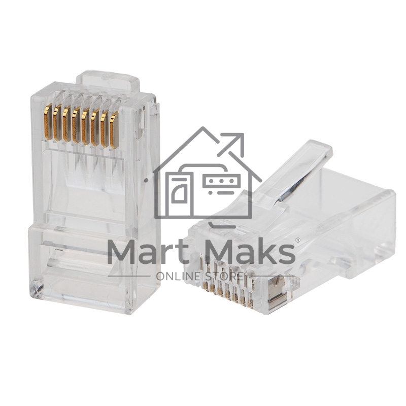 Разъем Rexant RJ-45(8P8C) под витую пару, UTP, категория 6