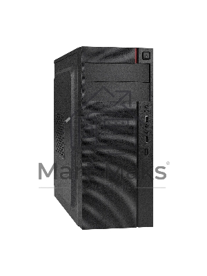 Компьютерный корпус Miditower ExeGate AA-440 (ATX, без БП, 2*USB, аудио)