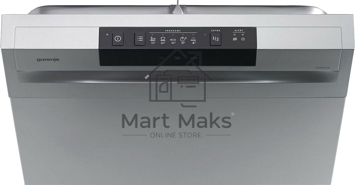 Посудомоечная машина Gorenje GS520E15S, серый, 44.8 см, 9 компл., 47 дБ, класс A++