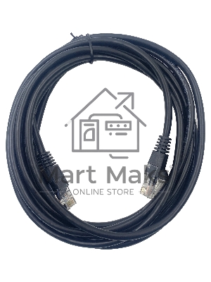 Патч-корд Buro UTP 4 пары cat5E CCA molded 3м черный RJ-45 (m)-RJ-45 (m)