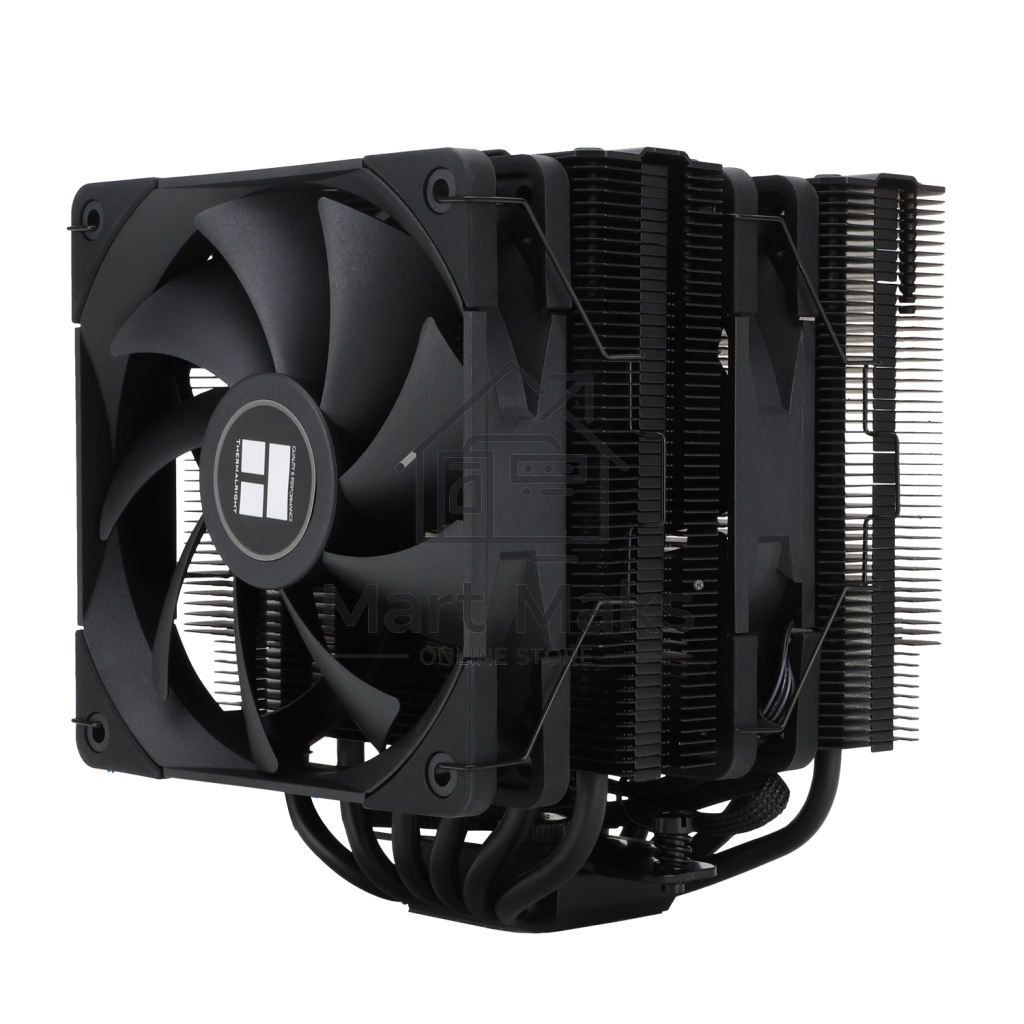 Устройство охлаждения(кулер) Thermalright Peerless Assassin 120 Soc-AM5/AM4/1151/1200/1700 черный 4-pin 25.6dB Al+Cu 750gr Ret (PA120-BLACK)