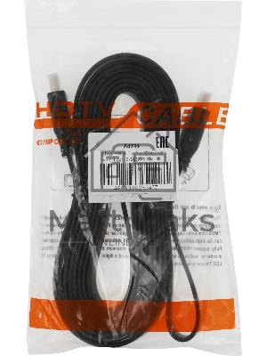 Кабель соединительный аудио-видео Premier 5-815F HDMI (m)/HDMI (m) 3м. черный (5-815F 3.0)