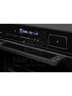 Встраиваемый духовой шкаф Kuppersberg KSO 616 компактный, с функцией пара, ШхВхГ: 59.5х45.4х56.8 см, 50 л, очистка паром, черный