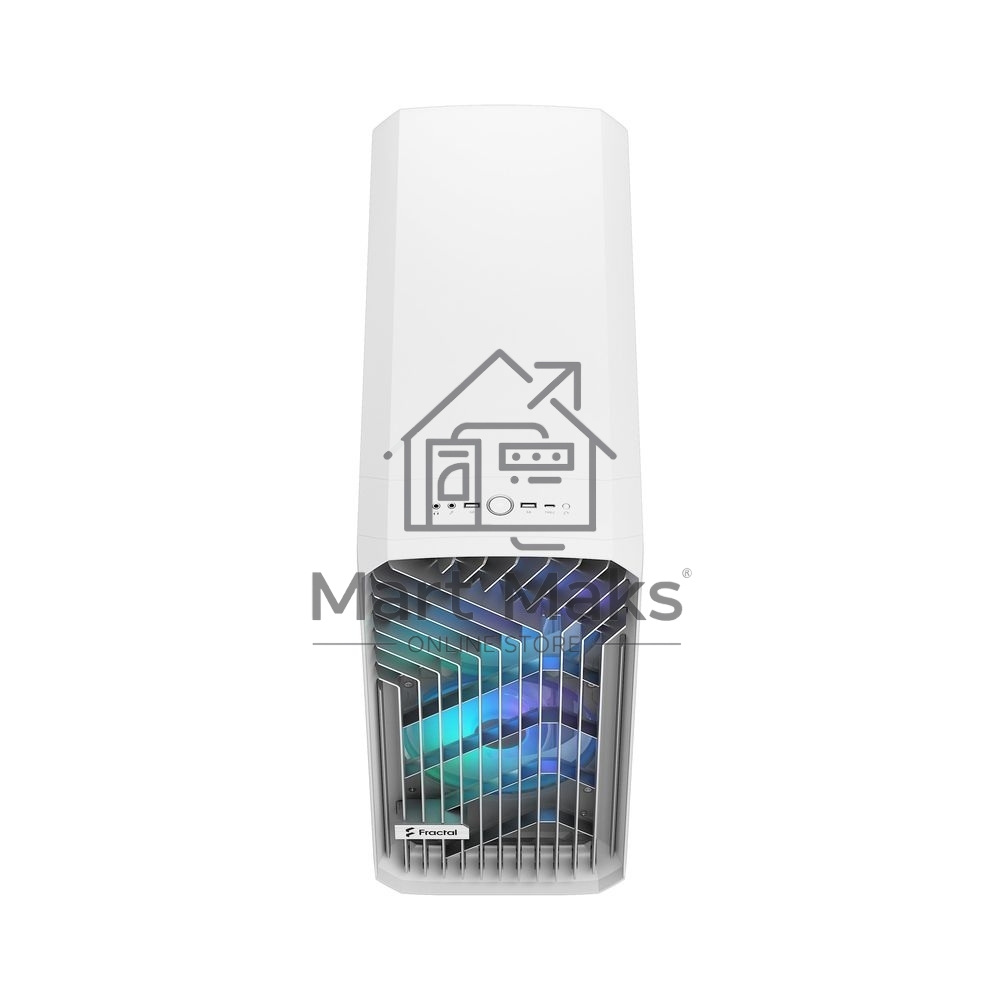 Корпус ПК без блока питания Fractal Design Torrent RGB TG Clear Tint, Full-Tower, 2x180mm + 3x140mm RGB, 2xUSB-A 3.2 + 1xUSB 3.2 Type-C E-ATX, SSI-CEB, SSI-EEB, ATX, mATX, mITX White