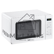 Микроволновая печь BBK 20MWS-767S/W белый, 20 л, 700 Вт, переключатели - сенсор