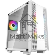 Компьютерный корпус DeepCool CC360 ARGb (R-CC360-BKAPM3-G-1) (mATX, без БП, 2xUSB, с окном)
