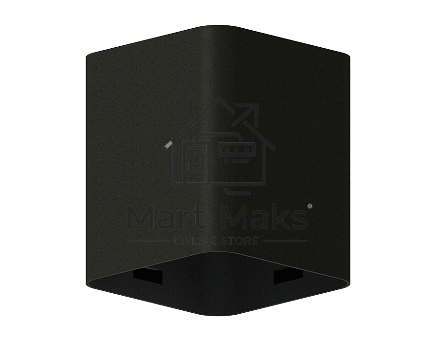 Корпус светильника C7813 SBK черный песок 70*70*H80mm MR16 GU5.3