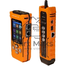 Тестер кабельный Lanmaster LAN-TST-LPTVE-C оранжевый/черный