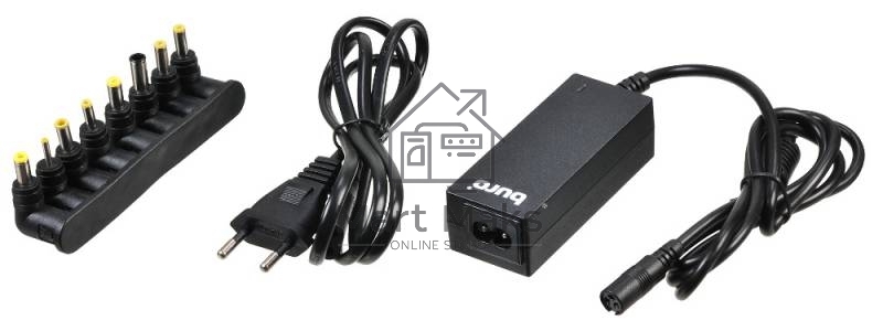 Блок питания Buro BUM-0036S40 автоматический 40W 9.5V-20V 8-connectors от бытовой электросети LED индикатор