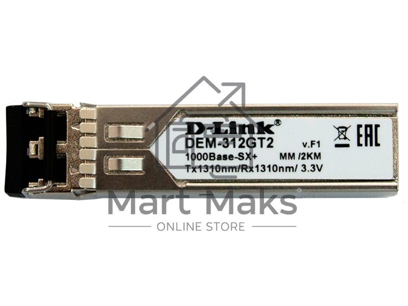 Трансивер D-Link DEM-312GT2 1port mini-GBIC LX up to 2km