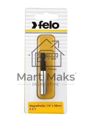 Держатель магнитный для бит 1/4дюйм 58мм Felo 03810396