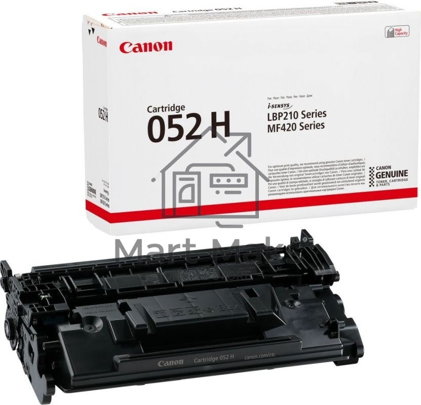 Картридж лазерный Canon 052 H 2200C002 черный (9200 стр.) для Canon MF421dw/MF426dw/MF428x/MF429x