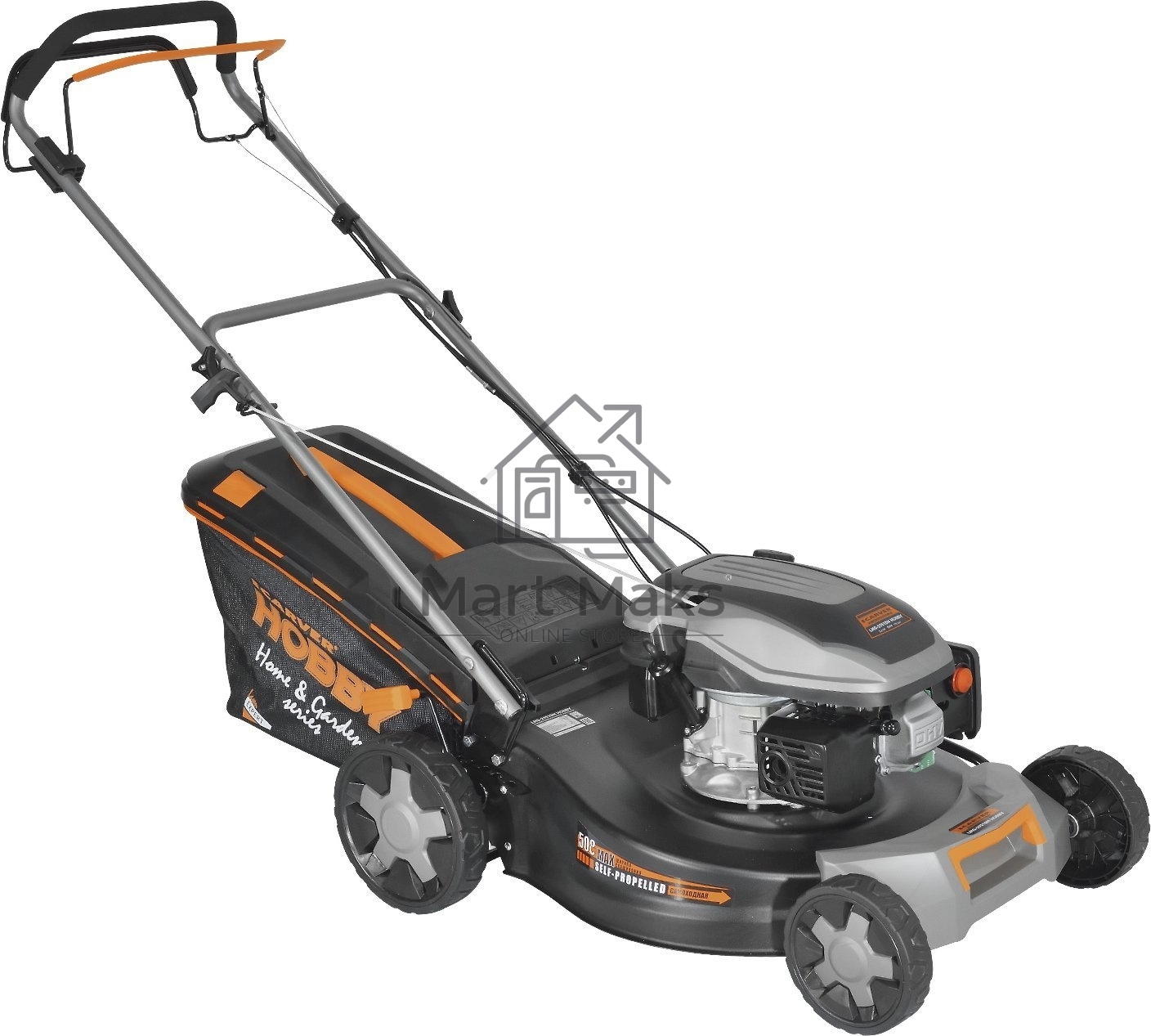 Газонокосилка роторная Carver LMG-2951DM HOBBY