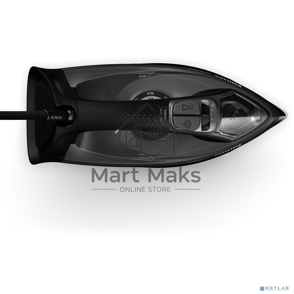 Утюг электрический Philips 2400 Вт, удар 200 г, пар 45 г/мин, SteamGlide Plus