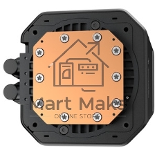 Кулер с водяным охлаждением Deepcool LM420 ARGB Soc-AM5/AM4/1200/1700/1851 черный 4-pin 25.2dB Al LCD 2176gr Ret (R-LM420-BKDMMC-1)