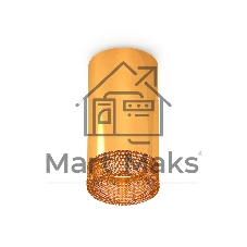 Светильник Ambrella Light XS6327010 PYG/CF золото желтое полированное/кофе MR16 GU5.3 (C6327, N6154)