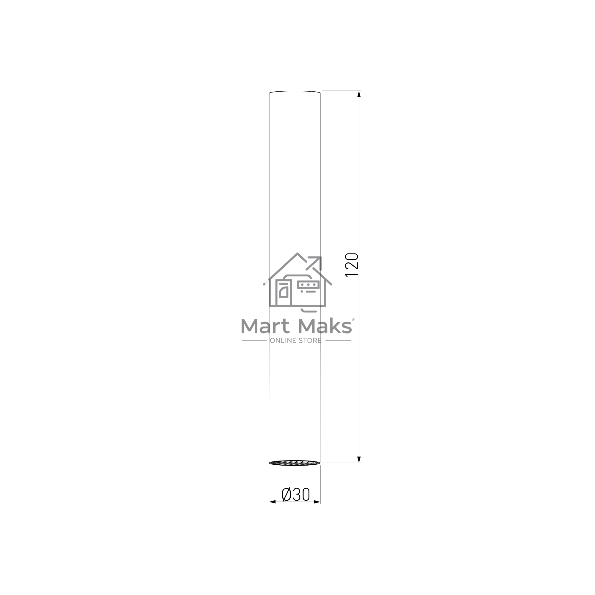 Pika 6W (25031/LED) /Светильник накладной черный