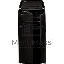 Шредер Fellowes AutoMax 450C черный с автоподачей (секр.P-4) фрагменты 450лист. 68лтр. скрепки скобы пл.карты CD