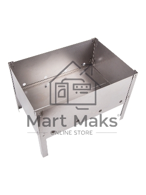 Мангал сборный со складным дном в пленке Сокол