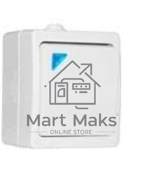 Выключатель 1-кл. ОП Аллегро с подствет. 10А IP54 белый UNIVersal 5563477