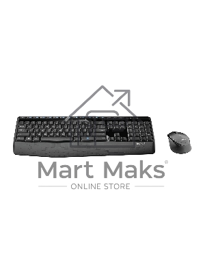 Комплект клавиатура + мышь Logitech MK345 клав:черный мышь:черный USB 2.0 беспроводная Multimedia