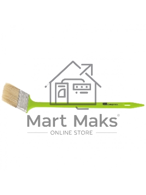 Кисть радиаторная 75 мм, натуральная щетина, пластиковая ручка Сибртех