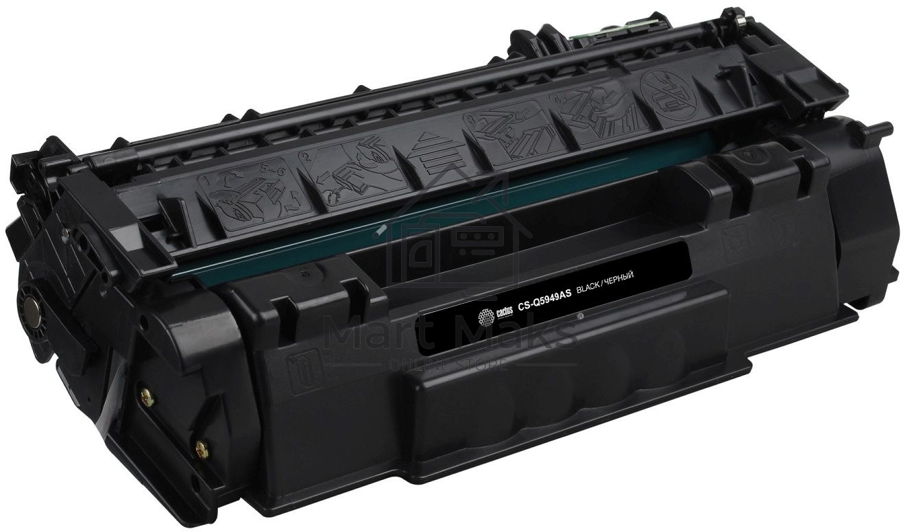 Картридж лазерный Cactus CS-Q5949AS черный (2500 стр.) для HP 1160/1320/3390/3392