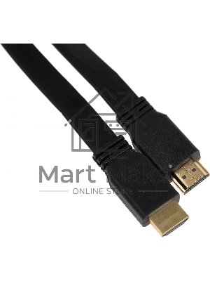 Кабель соединительный аудио-видео Premier 5-815F HDMI (m)/HDMI (m) 3м. черный (5-815F 3.0)