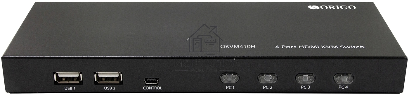 Переключатель KVM 4-портовый ORIGO OKVM410H/A1A с портами HDMI и USB