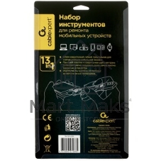 Набор инструментов для вскрытия корпуса мобильной техники Cablexpert TK-OP-02R (13 предметов)
