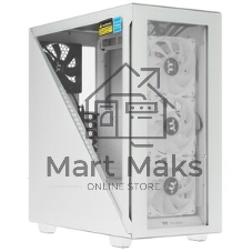 Компьютерный корпус Thermaltake Divider 300 TG ARGb белый без БП ATX 2x120мм 2xUSB 3.0 audio front door bott PSU