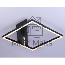 Светильник Ambrella light FL51464/1+1 BK черный 70W 3000K-6400K+4200K 500*500*110 (ПДУ РАДИО 2.4G)
