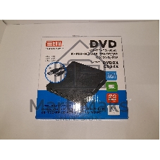 Внешний оптический DVD привод DVD-RW ext. Black Slim Ret USB3.0+TYPE-C
