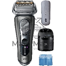 Бритва электрическая сетчатая Braun 9675cc питан.:элек.сеть/аккум. серебристый