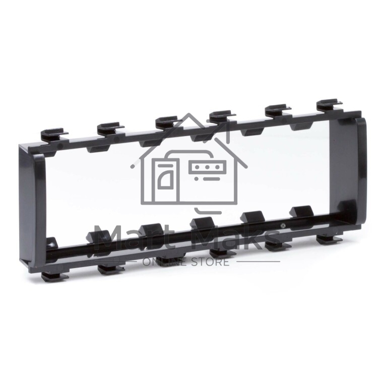 Каркас 6 мод Viva In-liner Front черный F0003AB DKC