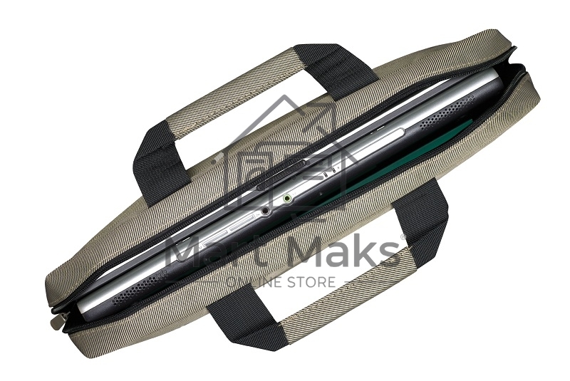 Сумка ExeGate EX212309RUS Start S15 Beige, бежевая, полиэстер, для ноутбуков до 15.6