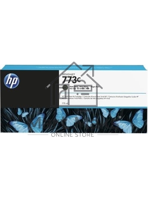 Картридж струйный HP 773C (C1Q37A) черный матовый для HP Designjet Z6600/Z6800 (775мл)