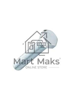 Болт шестигранный KRANZ DIN 933, 16х80, пакет (10 шт./уп.)