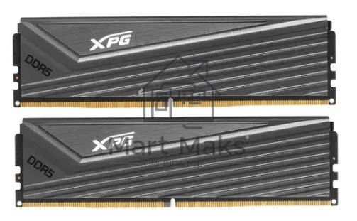 Оперативная память ADATA XPG CASTER, DDR5, 32GB (2x16 GB), 6000 MHz, CL30, DIMM, радиатор, серый